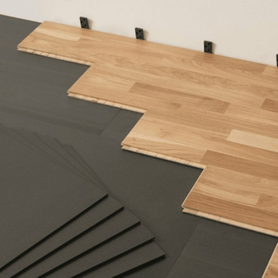 1mm 2mm 3mm Ixpe Acoustic Pro Yüzen Zemin Altkatı Kapalı hücreli polietilen köpüklü kağıt rulo