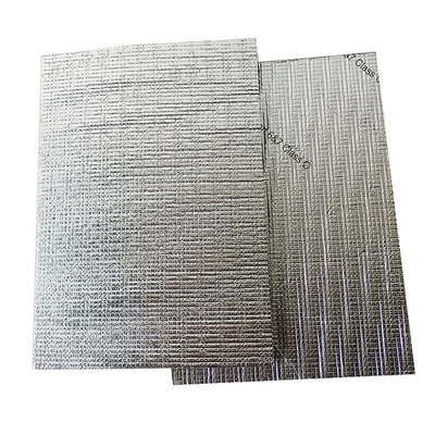 Fiberglass Alüminyum Folyo XPE Köpük Alev Geri Dayanıcı Kendine Yapışkan HVAC Izolasyon Köpüğü 5-25mm Kalınlığı