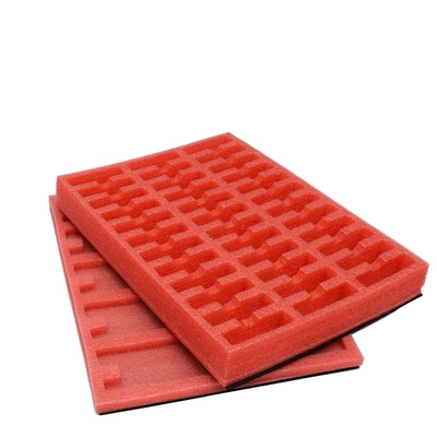 Custom Die Cut Box IXPE Foam Inserts Shock Absorbing PE PCB için ambalaj köpüğü