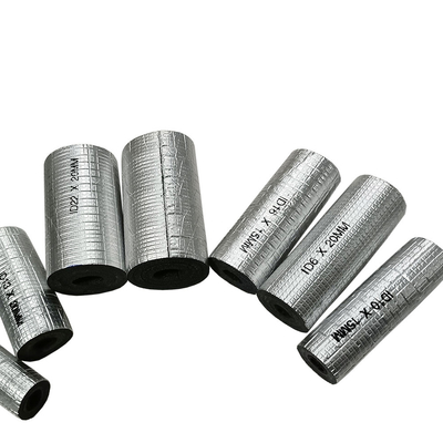 HVAC kanal yalıtım ruloları Polyethylene Cross Linked Foam XLPE Rolls With Aluminum Foil And Adhesive Glue