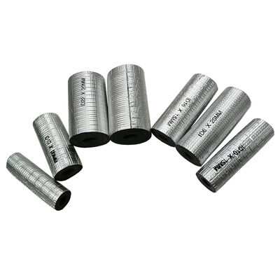 Aluminum Foil Coated XPE IXPE Foam Insulation Pipe Ideal for Chilled Water Pipe and Cooler Insulation Applications