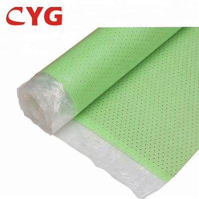 2 mm IXPE köpüklü, delikli akustik alt katman