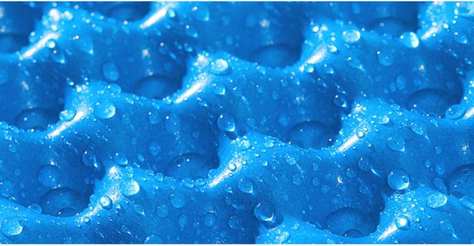 Cümle Çifte Katlanabilir Uyku Yatak Yatakları Beyaz Alüminyum Film Kapalı Hücre IXPE XPE Köpük Uyku Yastığı Su geçirmez Kamp 2 kişilik 3