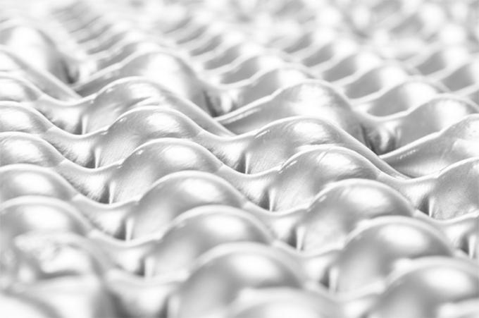 Cümle Çifte Katlanabilir Uyku Yatak Yatakları Beyaz Alüminyum Film Kapalı Hücre IXPE XPE Köpük Uyku Yastığı Su geçirmez Kamp 2 kişilik 2